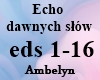 Echo dawnych slow 3W4