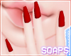+Nails Red