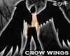 ! Huge Crow Animate Wing