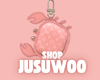 Crab Charm | Pink