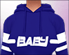 Baby 00 Blue Hoodie