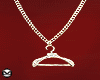 $ hanger necklace