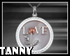 [BE] LOVE necklace silv