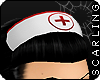 s| Sexy Nurse Hat -Wht