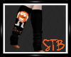 [STB] M & M Orange Socks