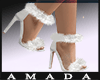 AD Mina White Shoes