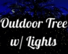 Outdoor Tree w/ Lights