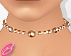 Bead Babe Choker Brown