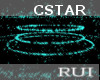 Cyan Star Burst