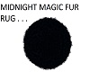 Midnight Magic Fur Rug