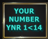 P.YOUR NUMBER