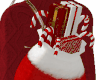 ! Santa Red Fur Sack