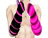 -x- electro pink warmers