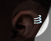 龍 Earring Silver