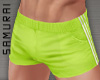 #S Amalfi Shorts #Neon