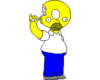 donut head homer