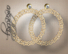 AL)Melis gold Earrings