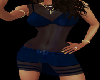 PF Blue Mini Dress