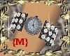 {M}Marcasite Style Watch