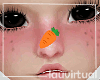 Kid Carrot on nose bunny