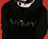 ARMY BLACK HOODIE