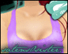 *S* Crop Vest LtPurple