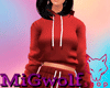 Red Sweat Tracksuit