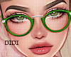 !!D Glasses Green