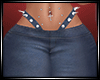 LS~latex  pants blue