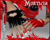 !M Red/Black PVC Gloves