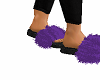 Purple Fuzzy Slides