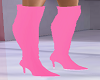 Hot Pink Long Boots