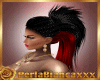 Blak red hairstyles