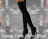 Seanna Long Boots Black