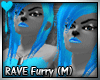 D~RAVE Furry: Blue (M)