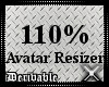 x|110% Avatar Scaler