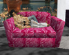 hot pink nap couch