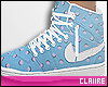 C|BabyBlue Nikes