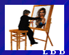LDD-Easel with Portrait