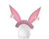 snow bunny ears pink