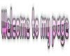 Welcome to my page 