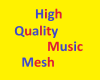 High Quality Music Mesh