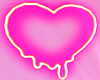 Melted Heart Neon