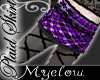 ~Mye~ Purple Plaid Skirt