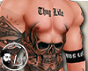 Tattoo Skull/Lion