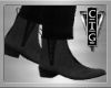 CTG GRAY/ BLK SUEDE BOOT