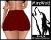 MW- Wanda Deep Red Skirt