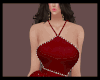 Maroon party dress