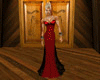 Sexy Red Evening Gown