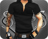 [S38S]Black Muscle Shirt